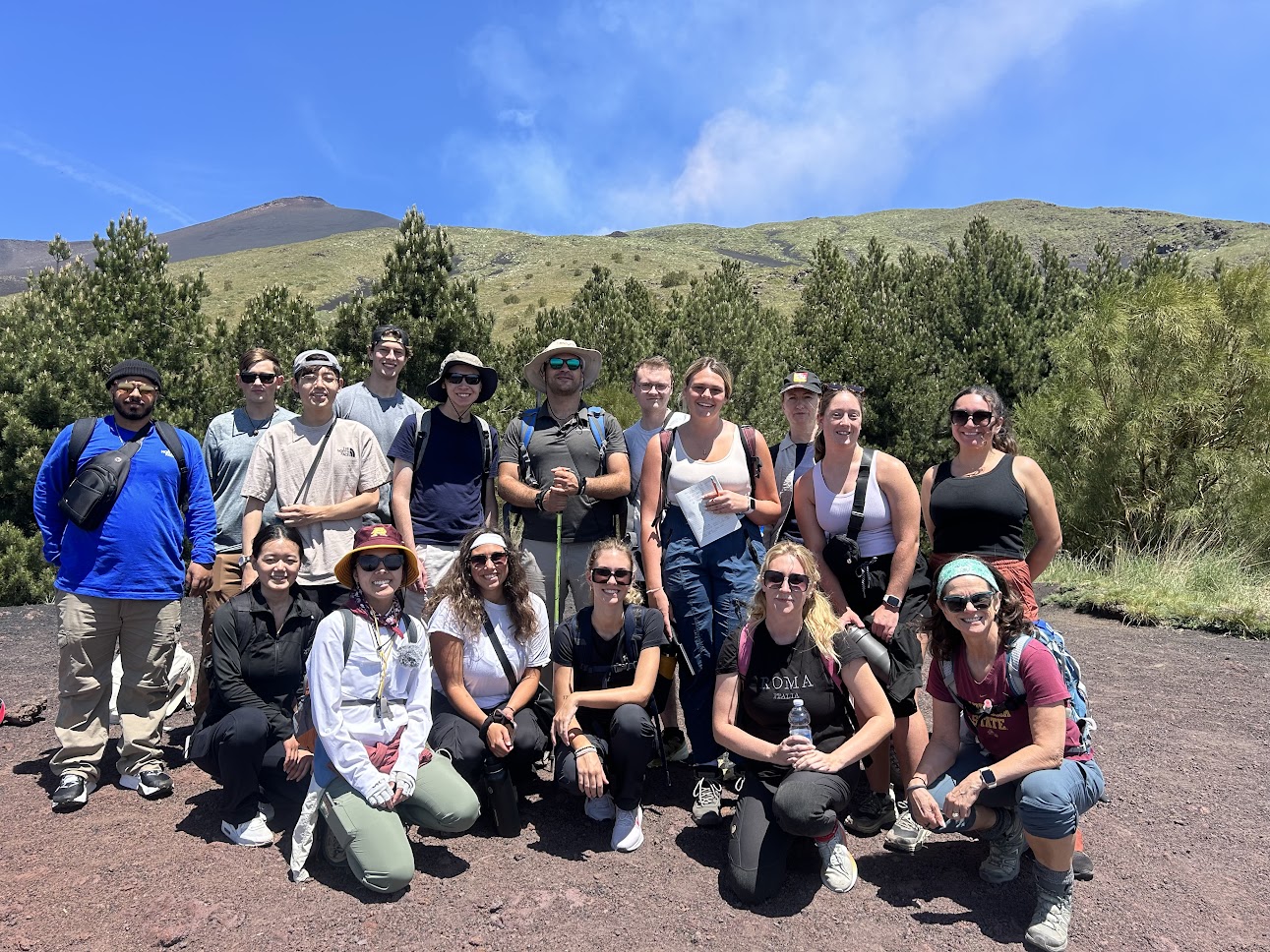 SILC Photo in Sicily  - group photo of students